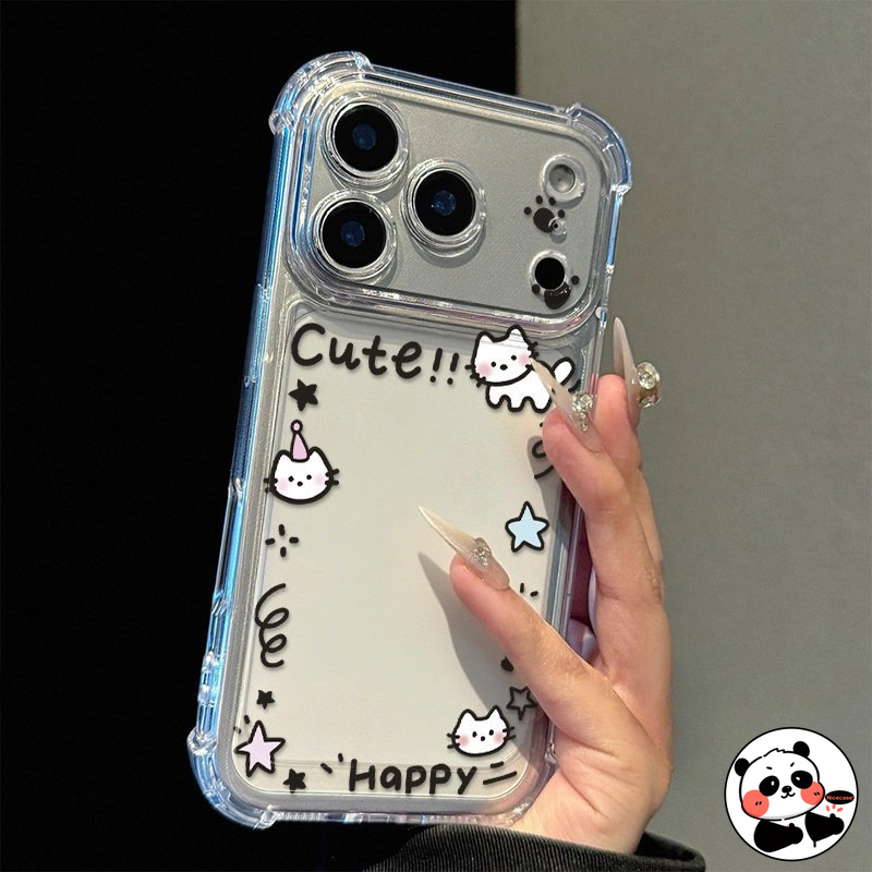 Google Pixel 9 Pro - Cute Kitty Clear Phone Case For