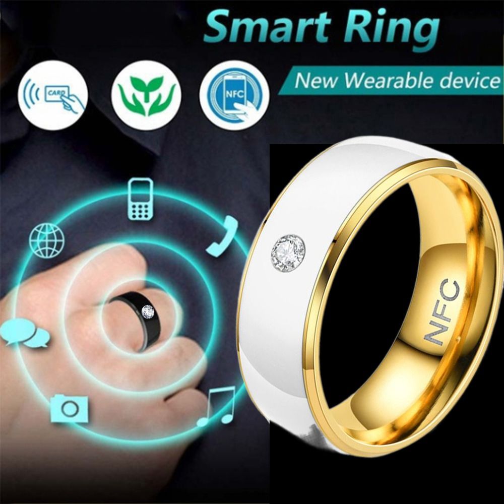 Smart Ring Nfc Pay - NFC Smart Ring Stainless Steel Multifunctional