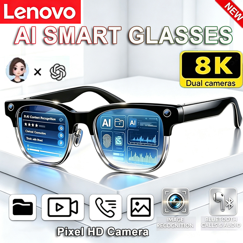 Lenovo 8K HD AI Smart Glasses  - огляд і ціна Smart Glasses Lens