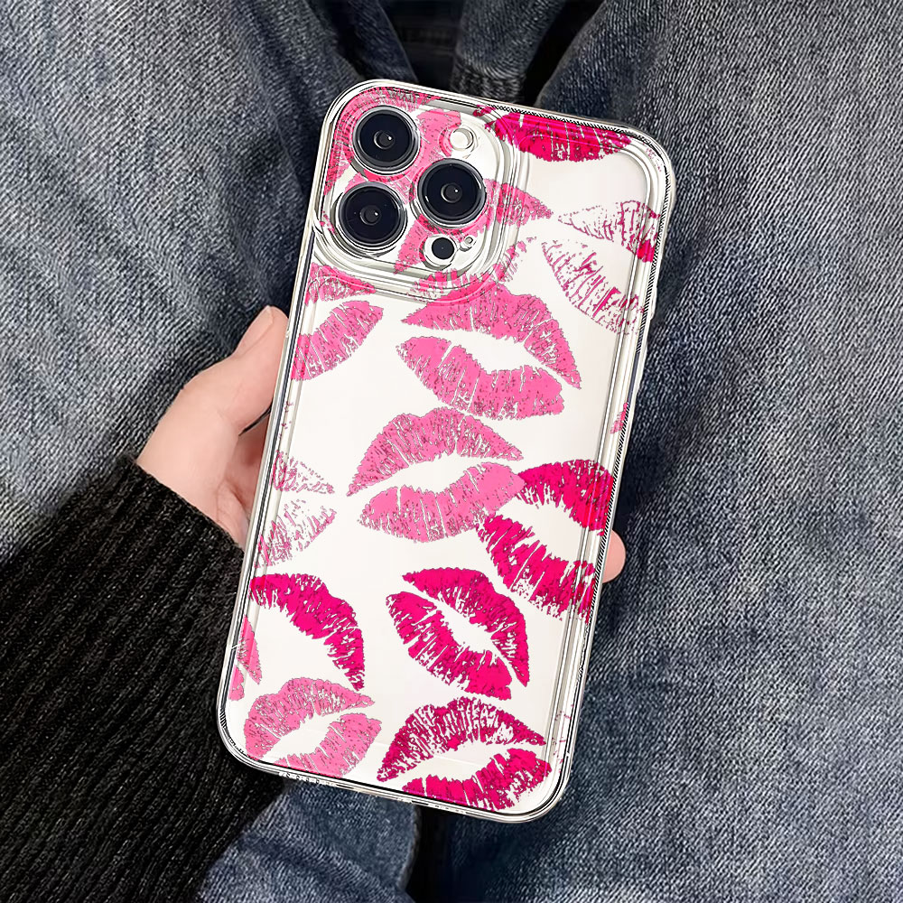 Y2K Pink Kiss Lip Phone Case F - огляд і ціна Samsung Galaxy S25