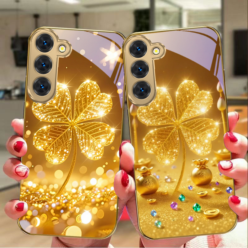 A huge golden clover For Samsu - огляд і ціна Samsung Galaxy S25