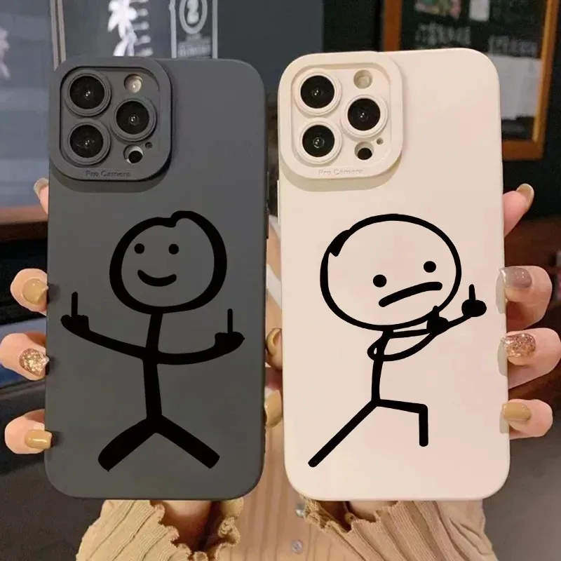 Cute Cartoon Matchman Matte Si - огляд і ціна Apple Iphone 15