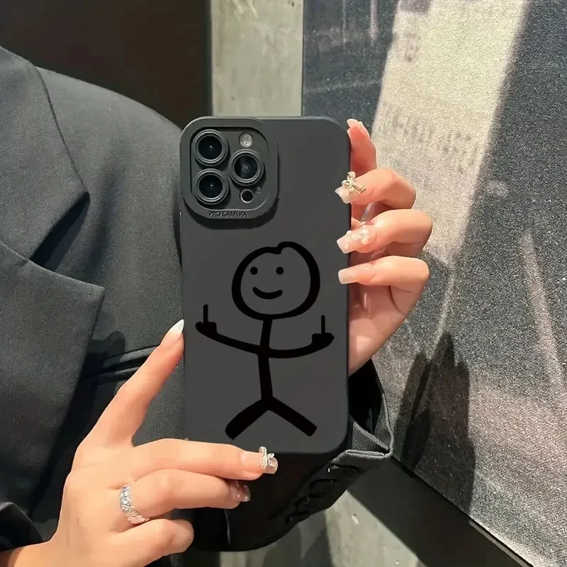 Cute Cartoon Matchman Matte Si - огляд і ціна Apple Iphone 15