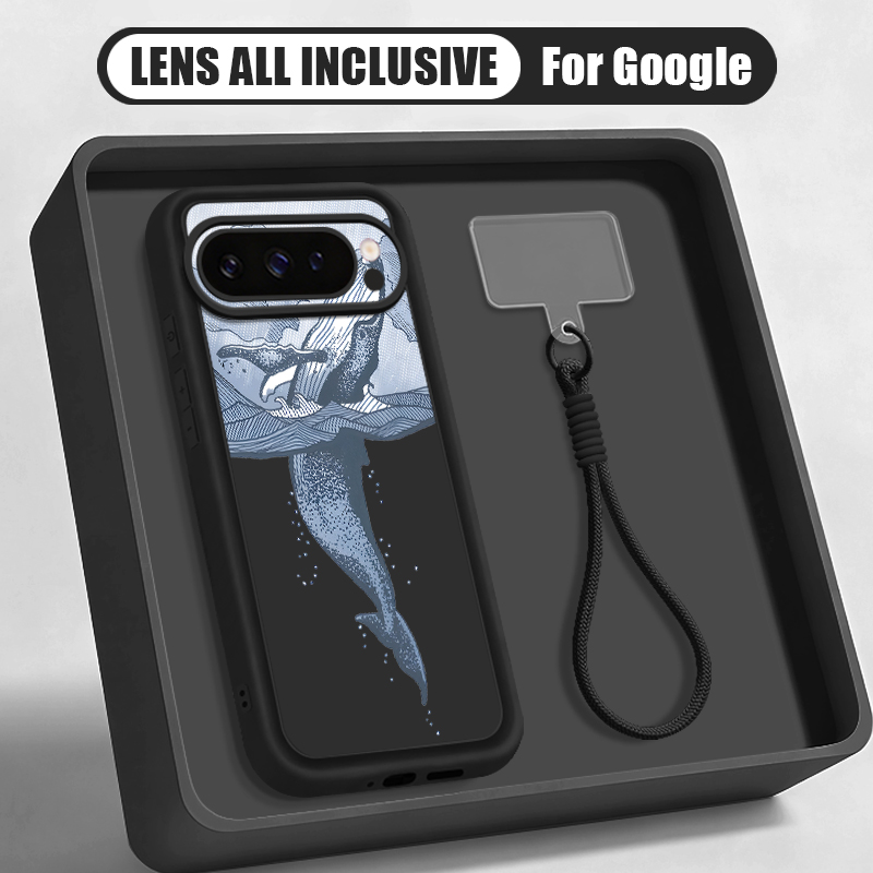 Humpback Whale Print Wrist Str - огляд і ціна Google Pixel 8A