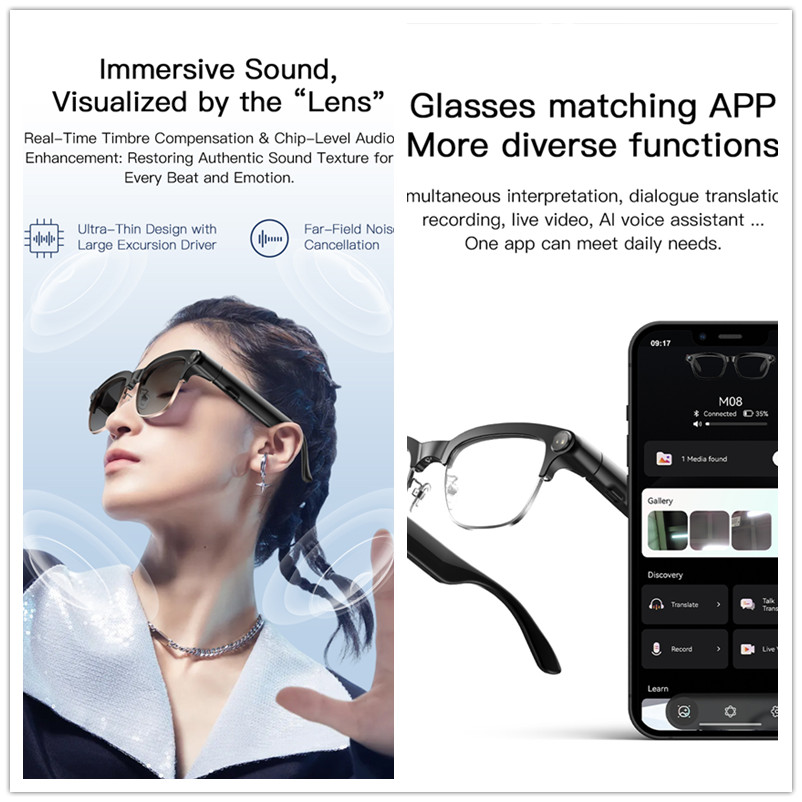2026 New 8MP Ultra-Wide HD Cam - огляд і ціна Smart Glasses Lens