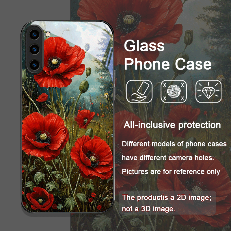 Retro Poppy Flower Bloom Hot R - огляд і ціна Samsung Galaxy S25