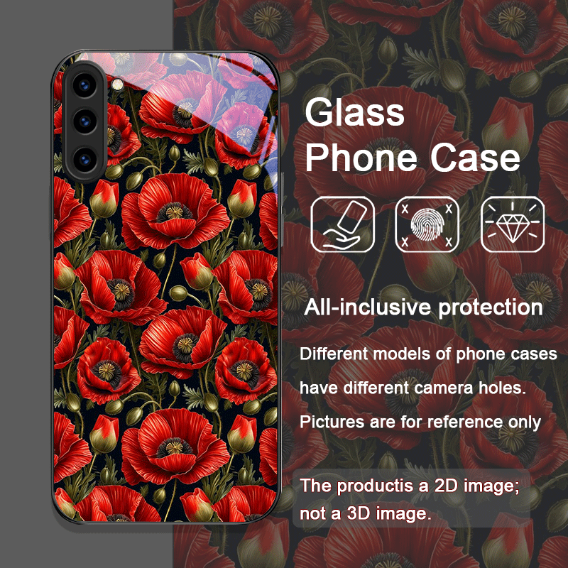 Retro Poppy Flower Bloom Hot R - огляд і ціна Samsung Galaxy S25