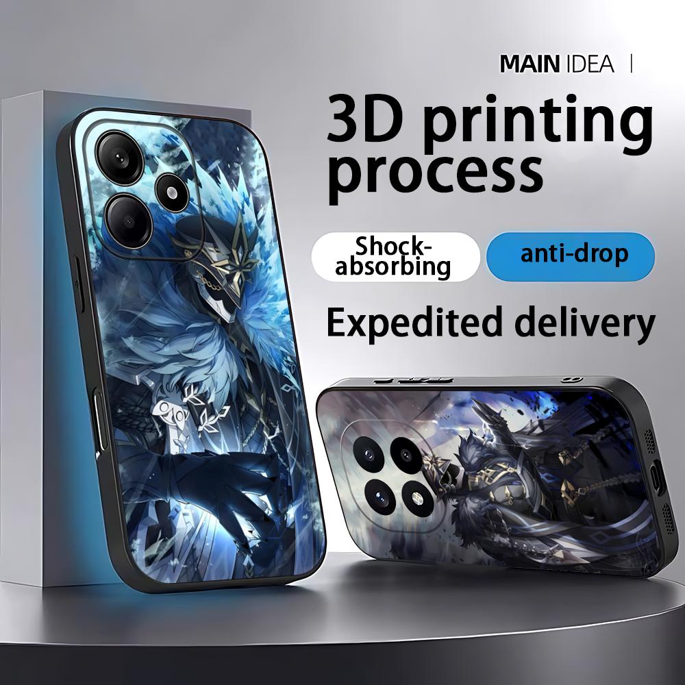 Genshin Impact Capitano Phone  - огляд і ціна Xiaomi Redmi Note 14
