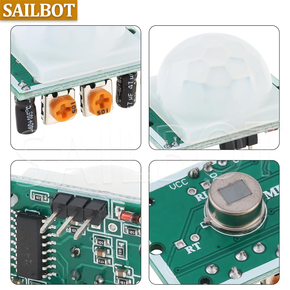 HC-SR501 PIR Infrared Sensor A - огляд і ціна Muscle Sensor Emg