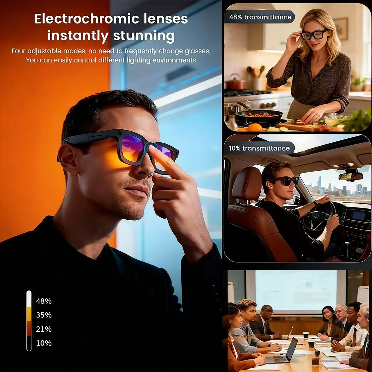 2026 AI Smart Glasses: AI Voic - огляд і ціна Smart Glasses Lens