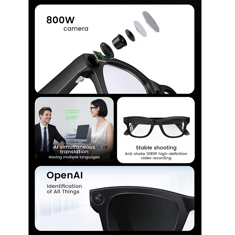 2026 AI Smart Glasses: AI Voic - огляд і ціна Smart Glasses Lens