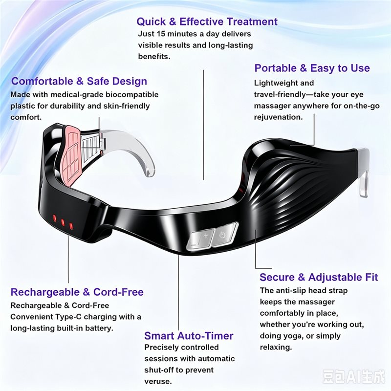 AA20-Under Eye Red Light Thera - огляд і ціна Light Therapy Glasses